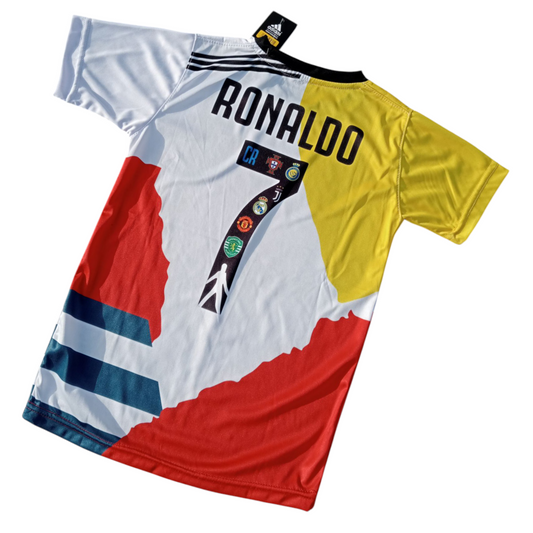 RONALDO All Club Logos Football Kit ⚽ Sports Jersey