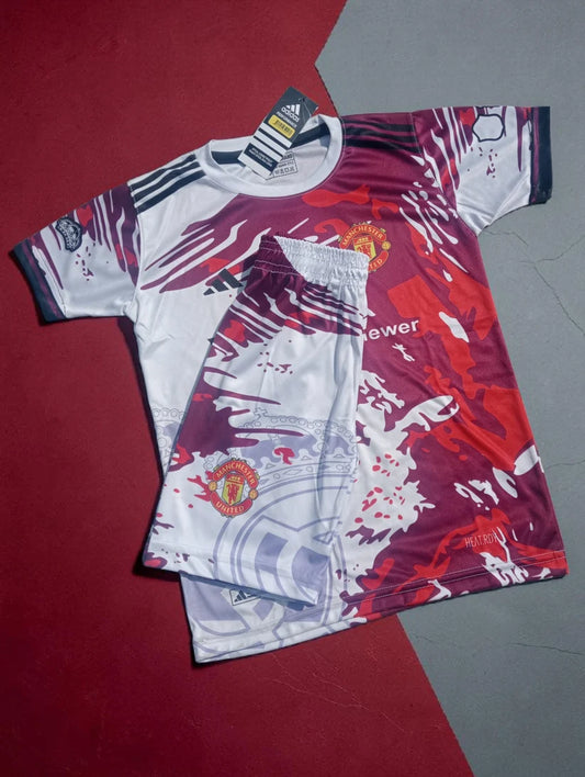 Manchester & Real Madrid United Ronaldo Football Kit ⚽ Sports Jersey