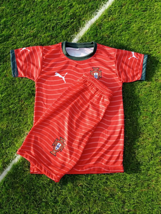 NEW PORTUGAL 2026 - Kids RONALDO Football Kit ⚽ Premium Quality Sports Jersey