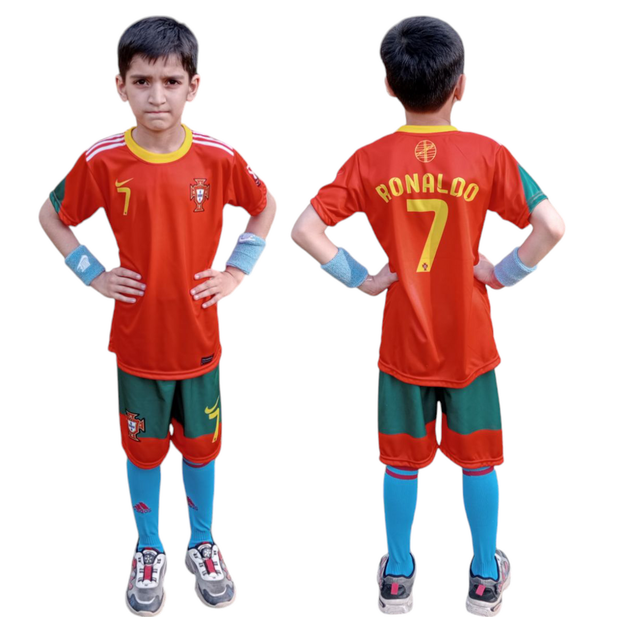 PORTUGAL - Kids RONALDO Football Kit ⚽ Premium Quality Sports Jersey