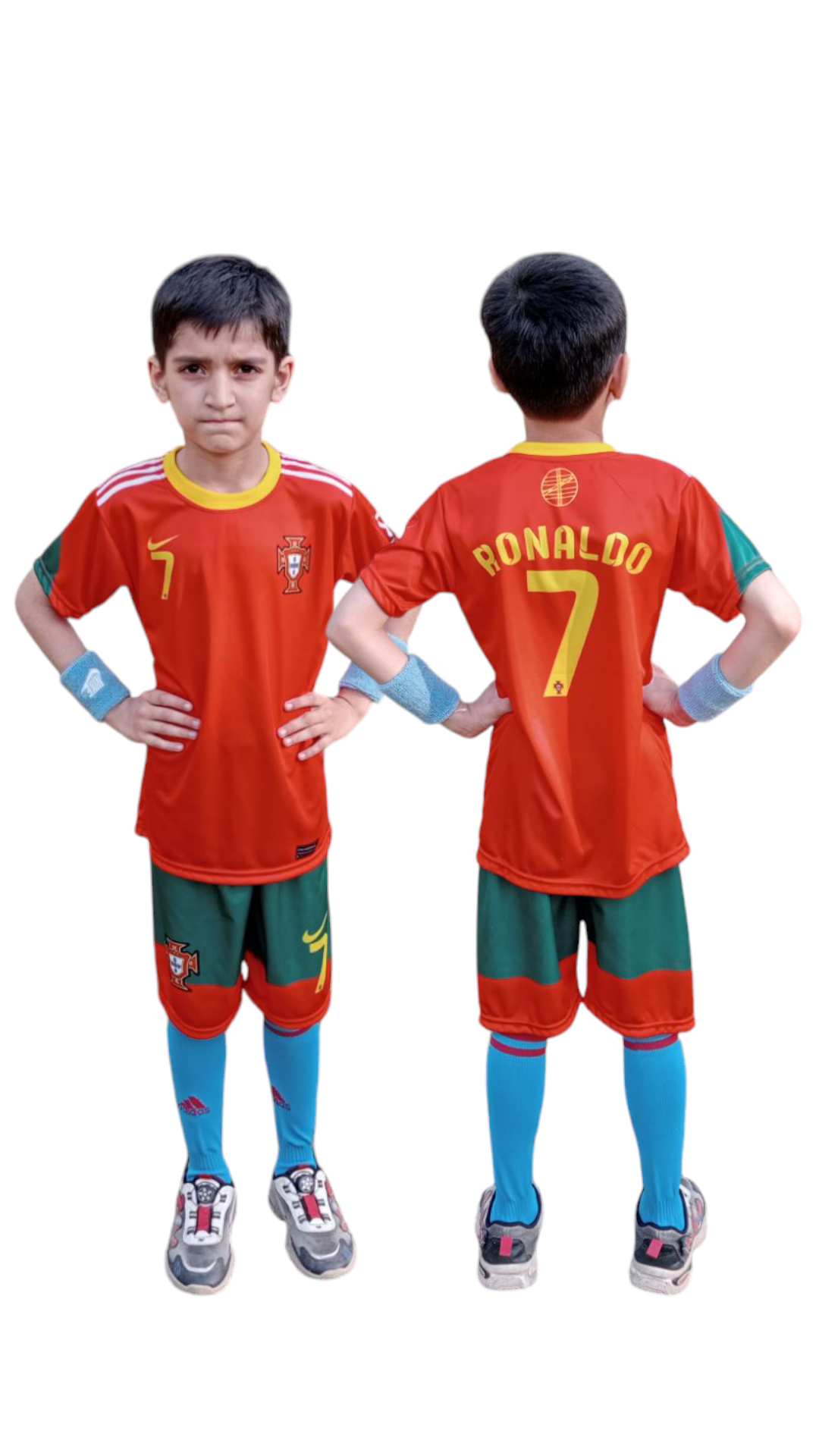 PORTUGAL - Kids RONALDO Football Kit ⚽ Premium Quality Sports Jersey