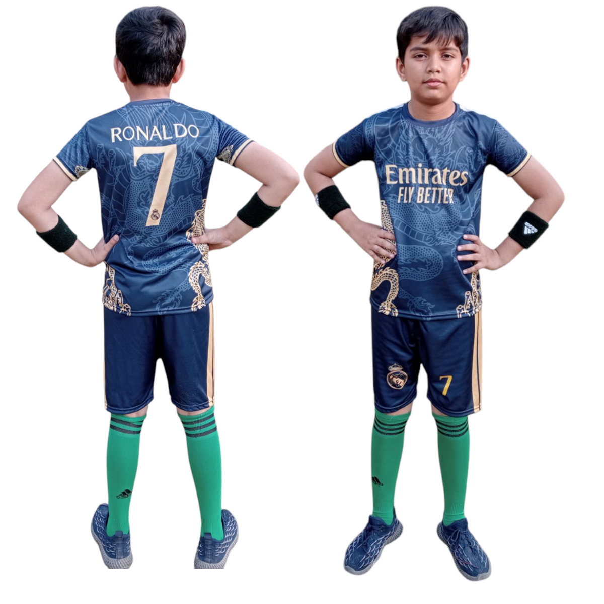 Ronaldo Dragon Football Kit Blue ⚽ Football Sports Kit
