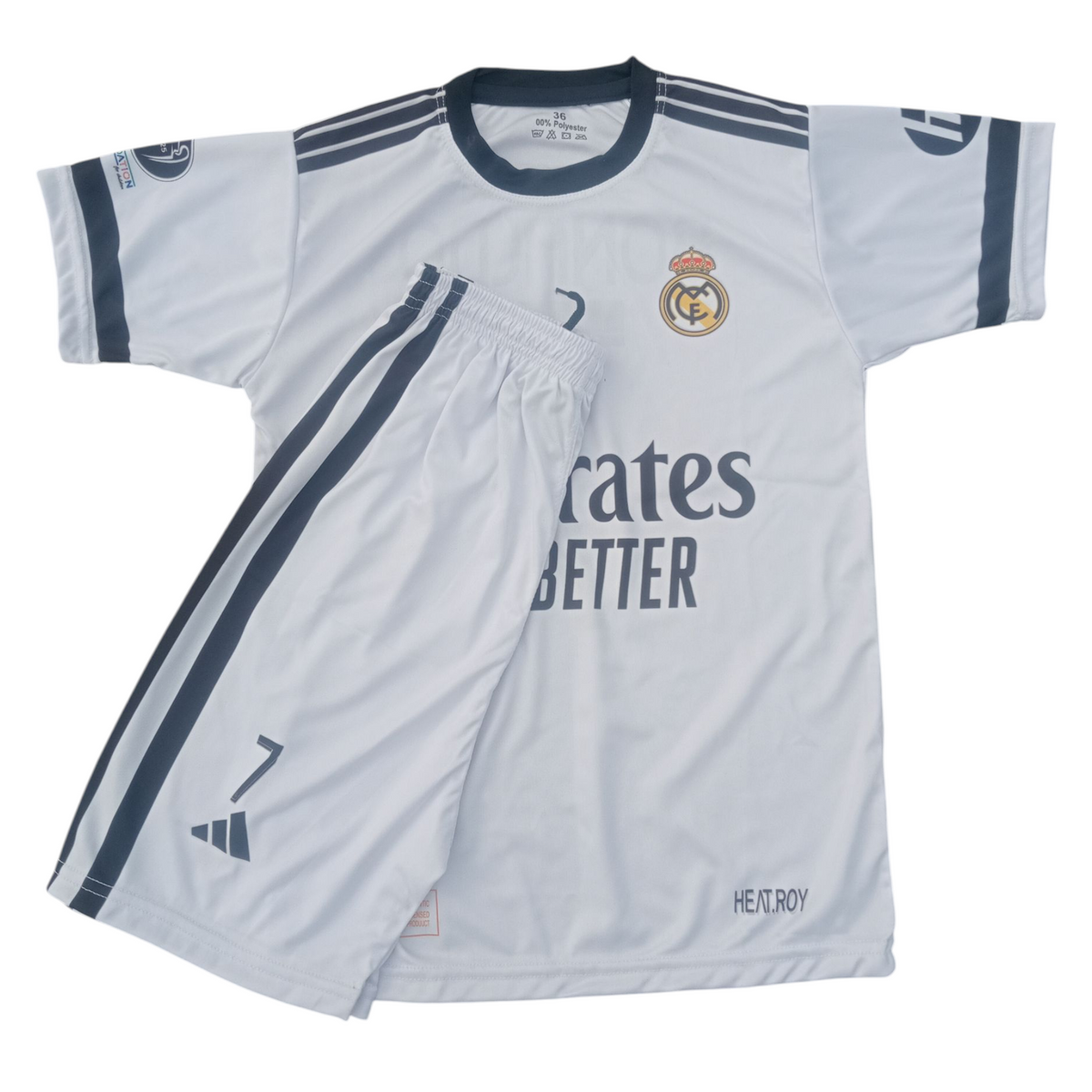 Ronaldo ⚽ Real Madrid White 2026 💜 Football Kit ⚽ Sports Jersey