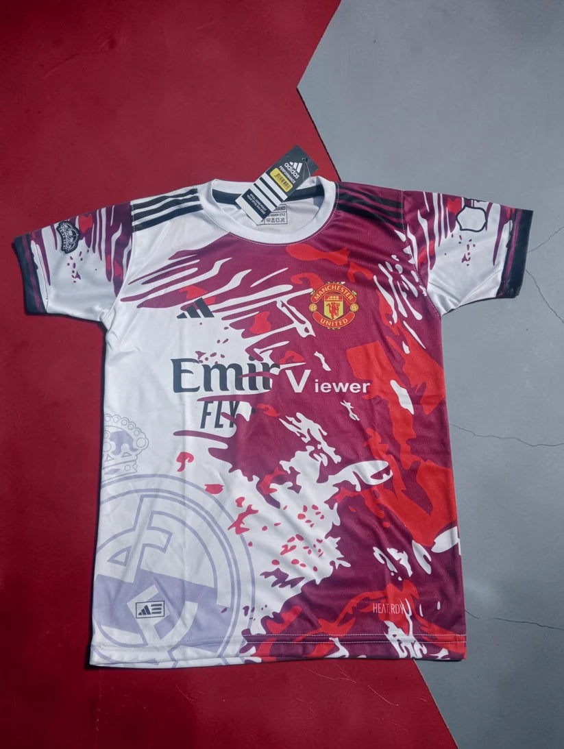 Manchester & Real Madrid United Ronaldo Football Kit ⚽ Sports Jersey