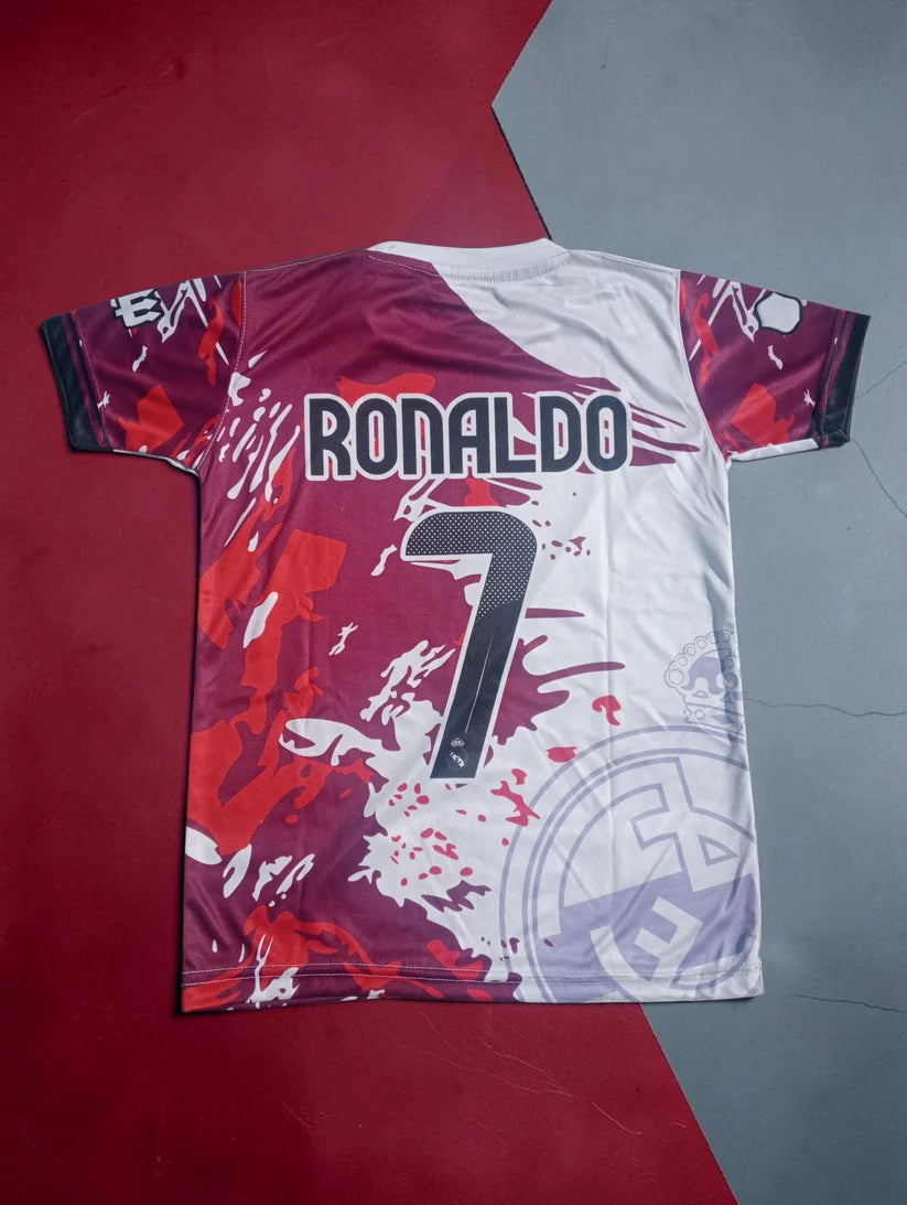 Manchester & Real Madrid United Ronaldo Football Kit ⚽ Sports Jersey